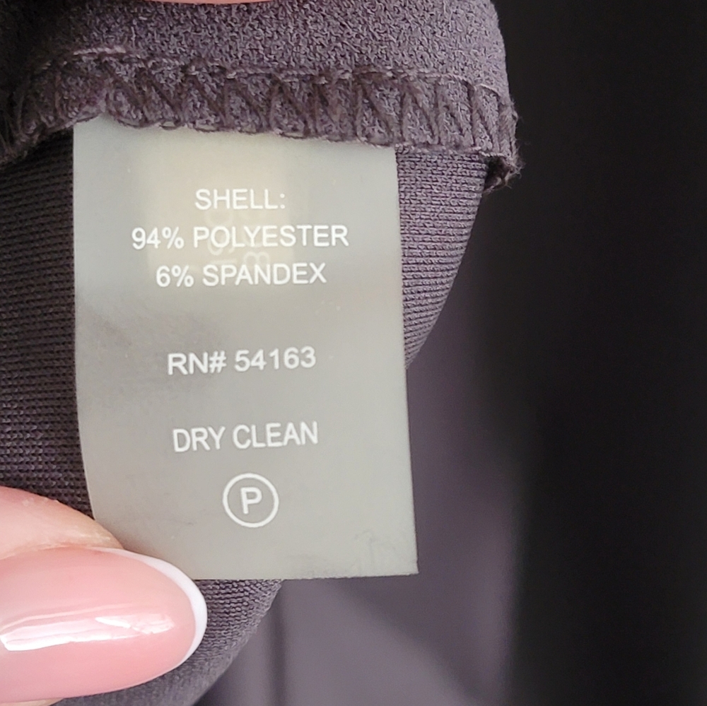 Calvin Klein Solid Sheath With Cascading Bell Sle… - image 4